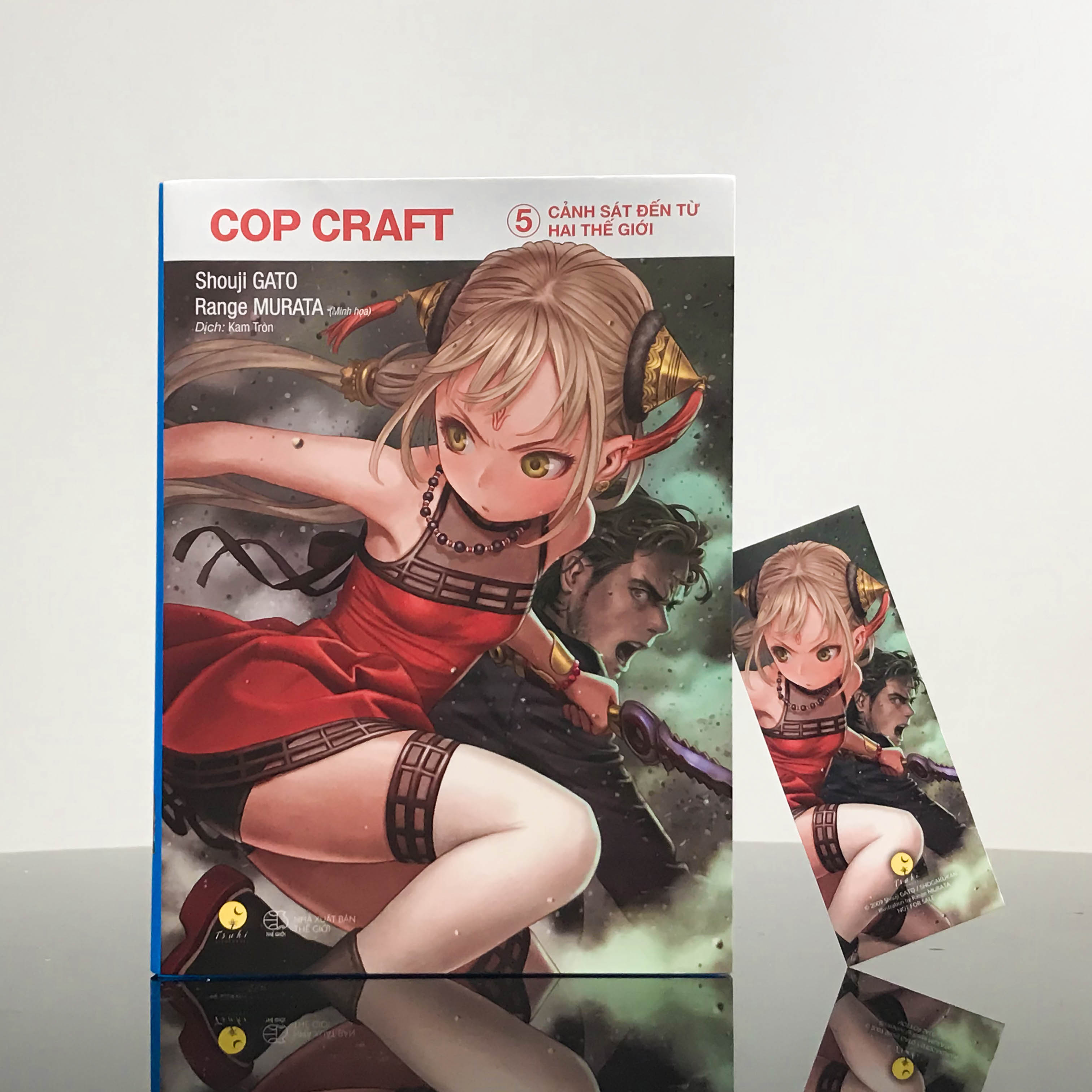 Sách light novel - cop craft cảnh sát đến từ hai thế giới - shouji gato