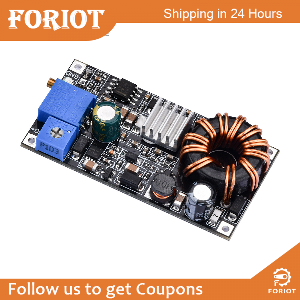 Foriot DC2.7-20V Low-voltage Boost Constant Voltage Constant Current Synchronous Rectifier Power Module with Short Circuit Protection