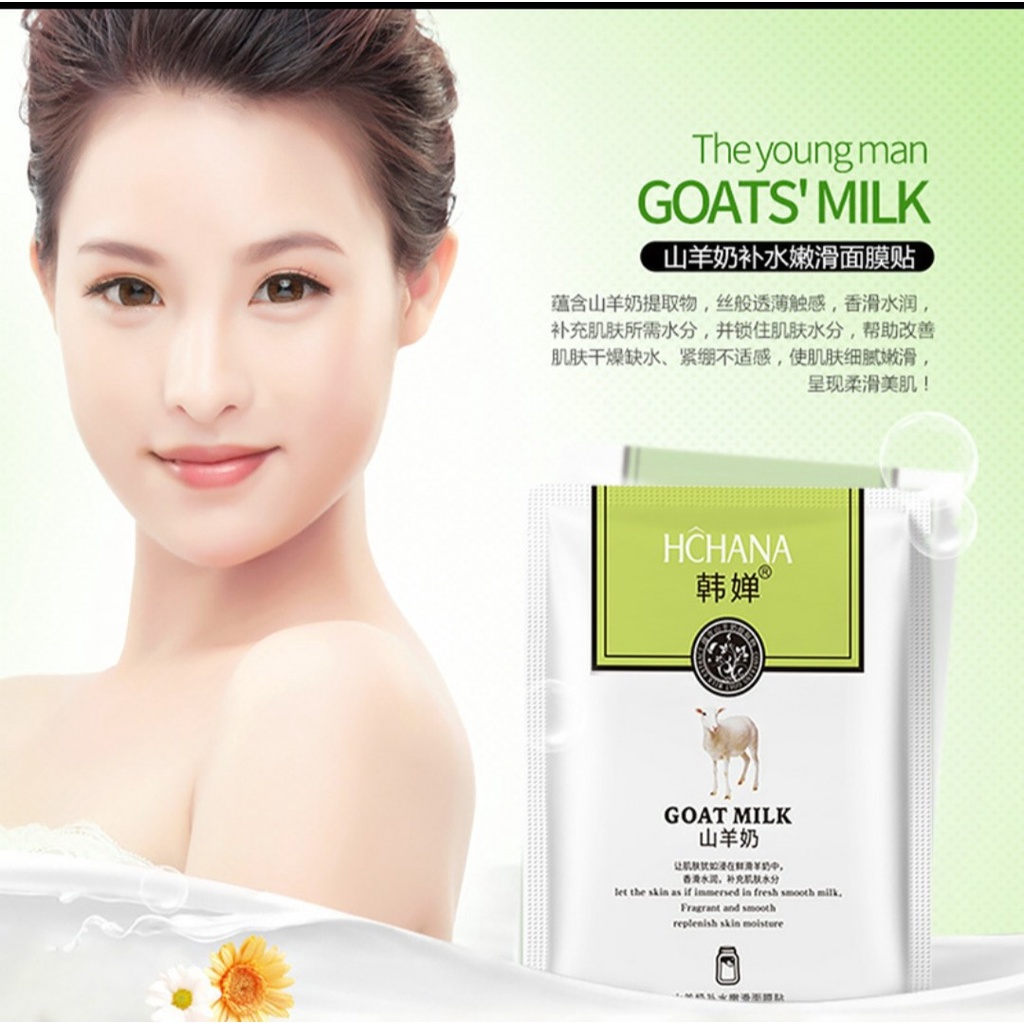 Combo 4 miếng Mặt nạ Sữa bò, Đậu Nành , Sữa Dê