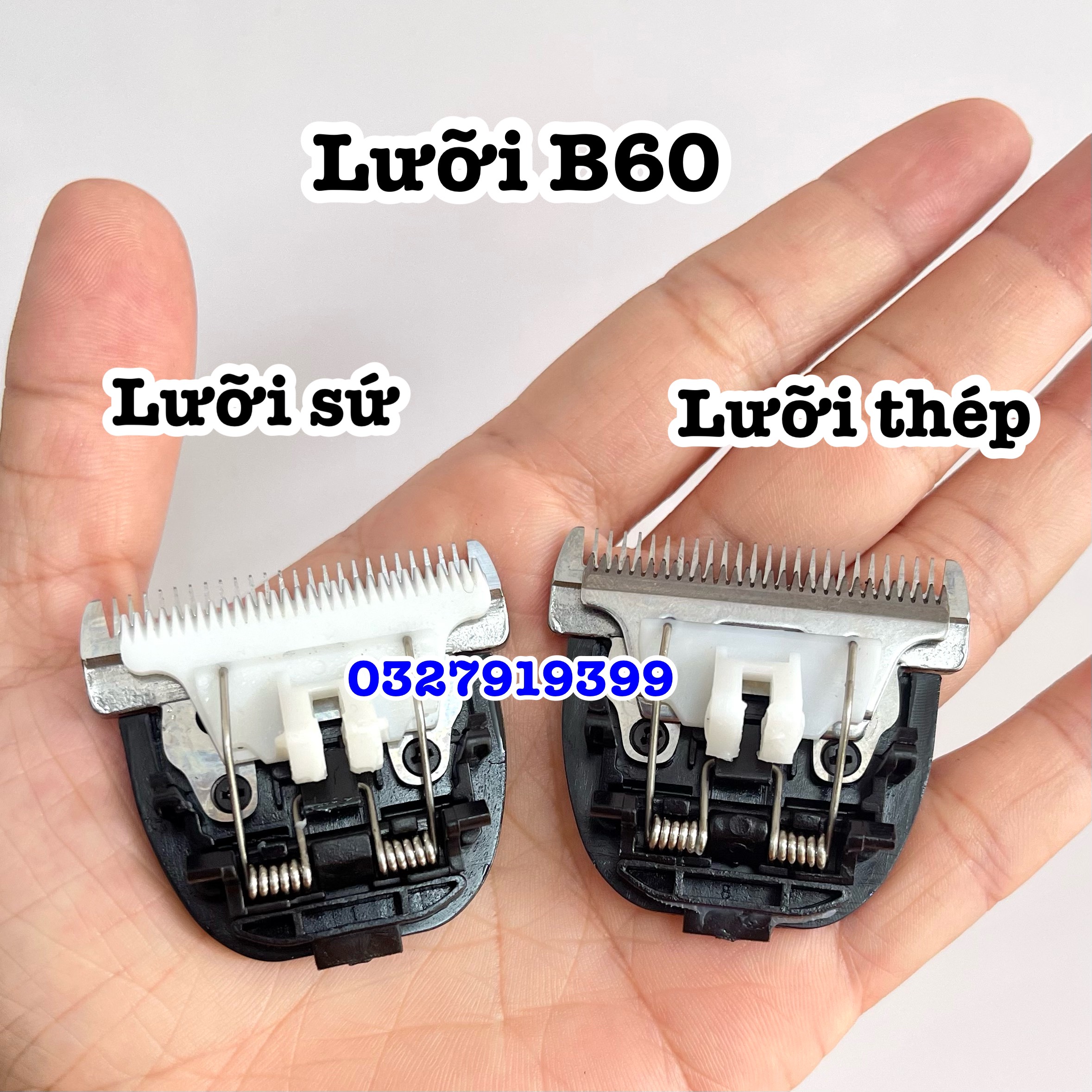 HuaErBo Lưỡi Tông Đơ B60 F10 B70 - Lưỡi Chân Thấp Thay Thế Cho B60 B70  F10 Chất Lượng Cao Tiết Kiệm Chi Phí Tối Đa
