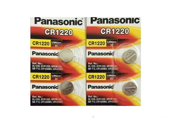 VỈ NĂM VIÊN PIN CMOS PANASONIC 1220-AT