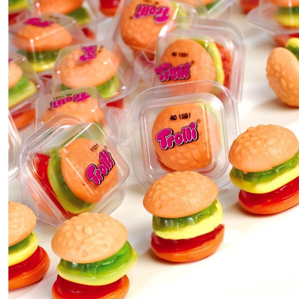[HCM]Kẹo dẻo Trolli Mini Burger 170g
