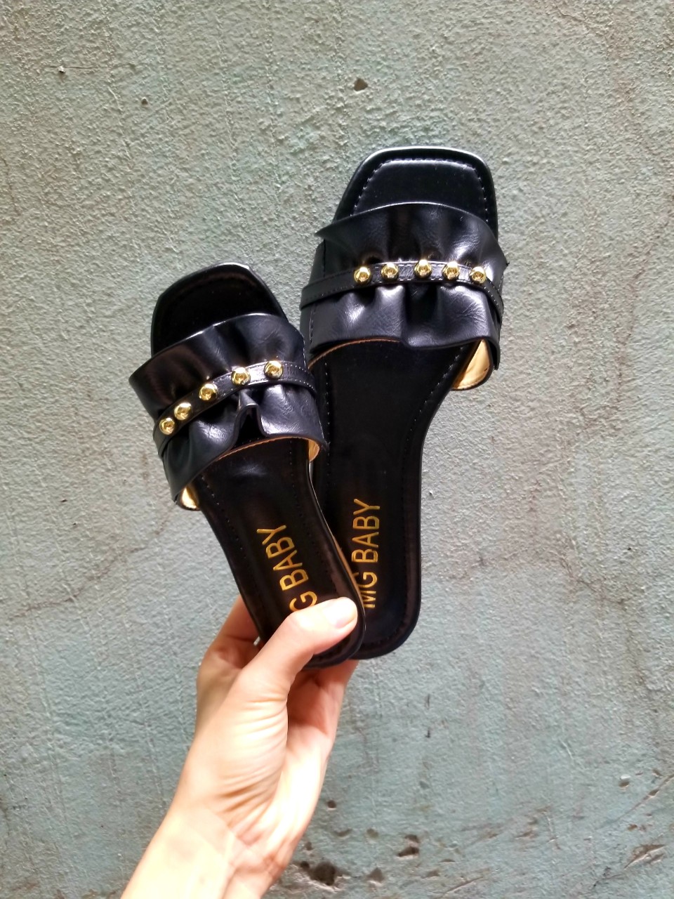 Dép lê nhún đính ngọc cho bé gái, Dép cặp Mẹ và Bé, Dép bé gái  1 tuổi - 10 tuổi, Dép nhún quai ngang, Dép nữ