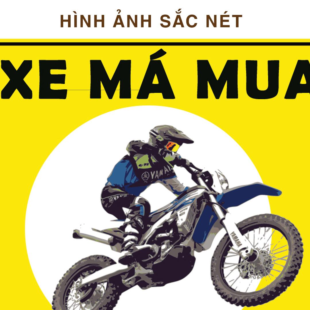[HCM]Combo 2 Logo Sticker dán xe  Đua Má La