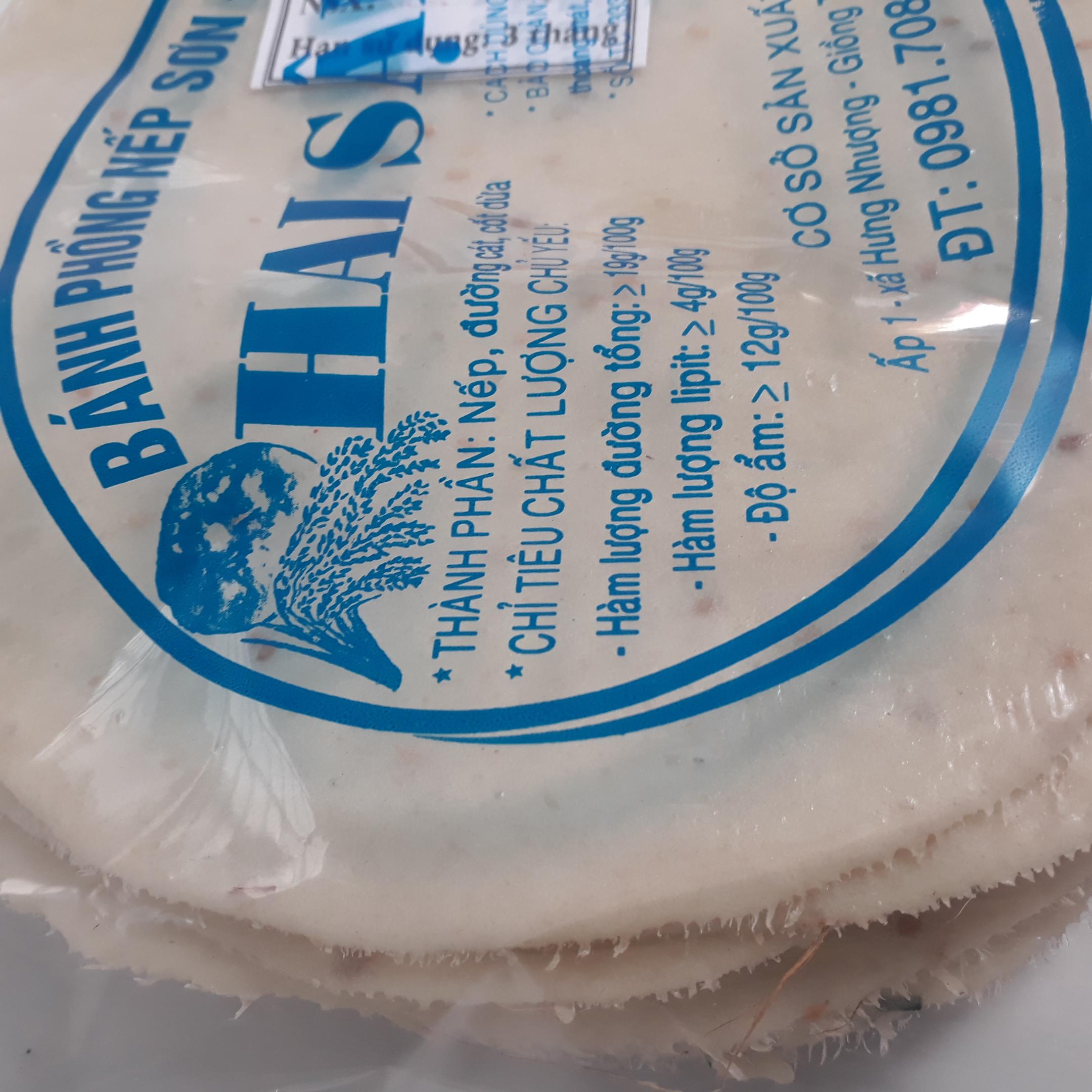 bánh phồng sơn đốc nếp đặc biệc 10 bánh