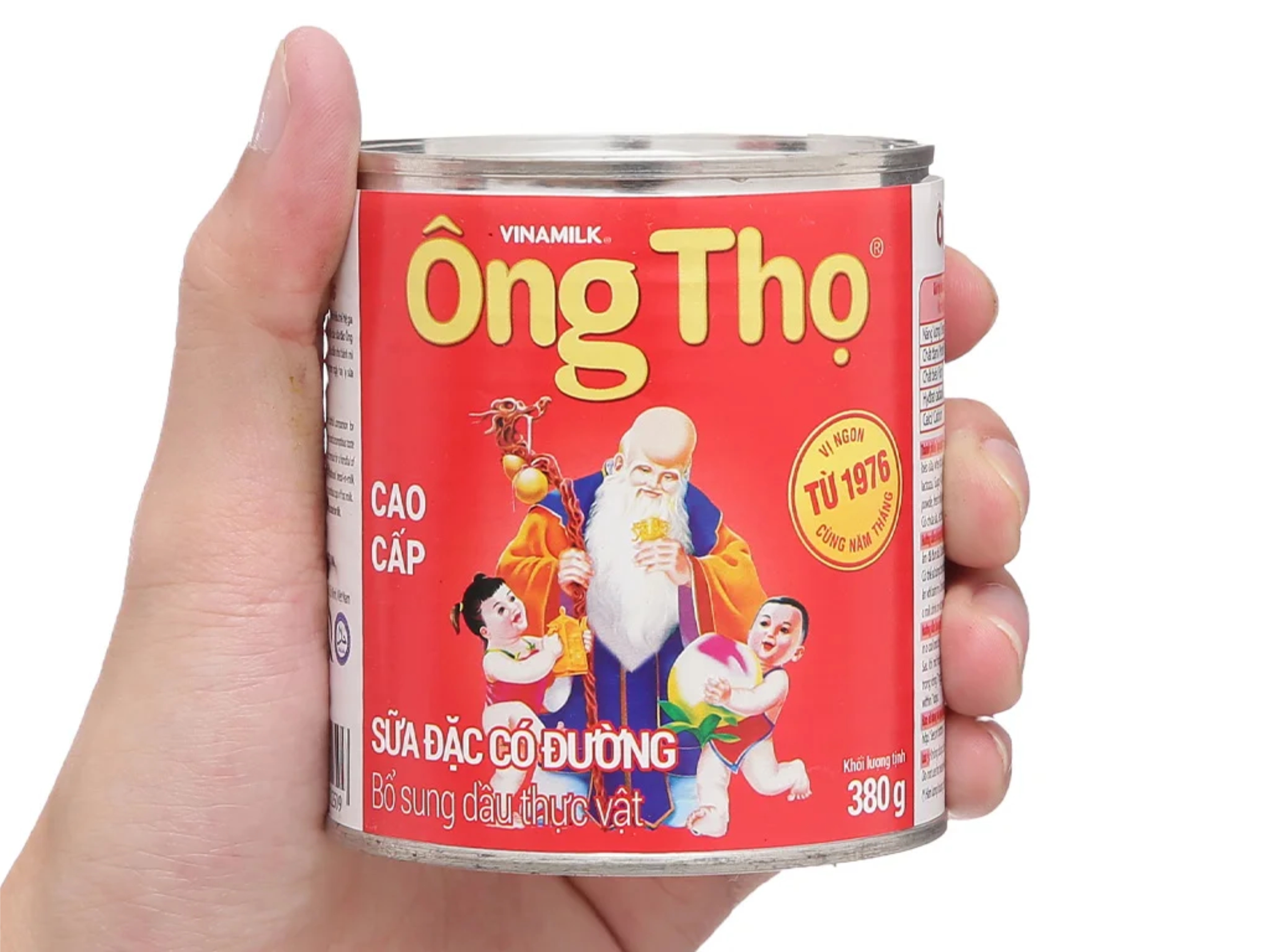 Sữa Đặc Có Đường Ông Thọ Đỏ Lon 380g