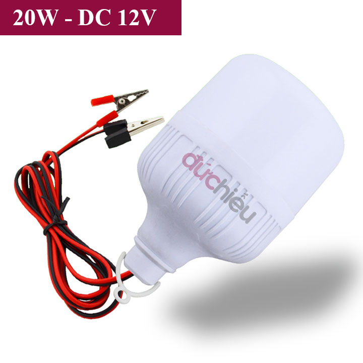 Bóng đèn LED kẹp bình 12v