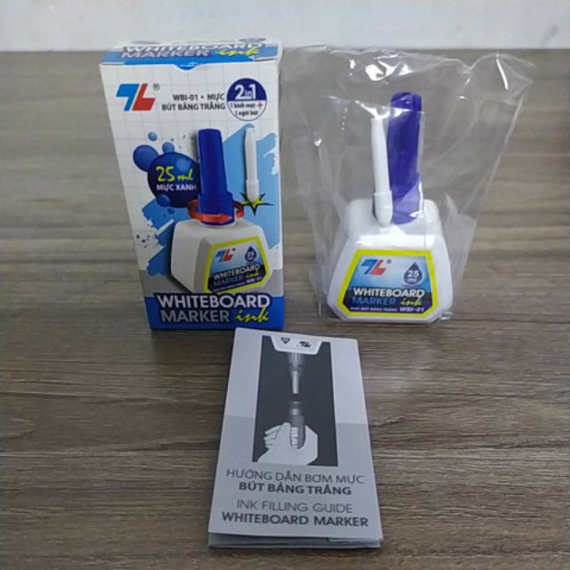 Mực châm bút lông bảng Thiên Long WBI-01 25ml