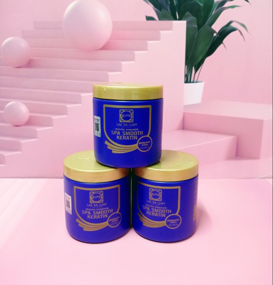 KEM Ủ TÓC XẢ TÓC Ủ LỤA KERATIN LAE SA LUAY 250ml THÁI LAN