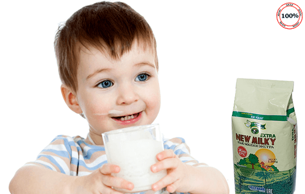 SỮA BÉO NGA NEW EXTRA MILKY 1KG/TÚI [Date 2027]