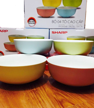 BỘ 4 BÁT TÔ SHARP CAO CẤP