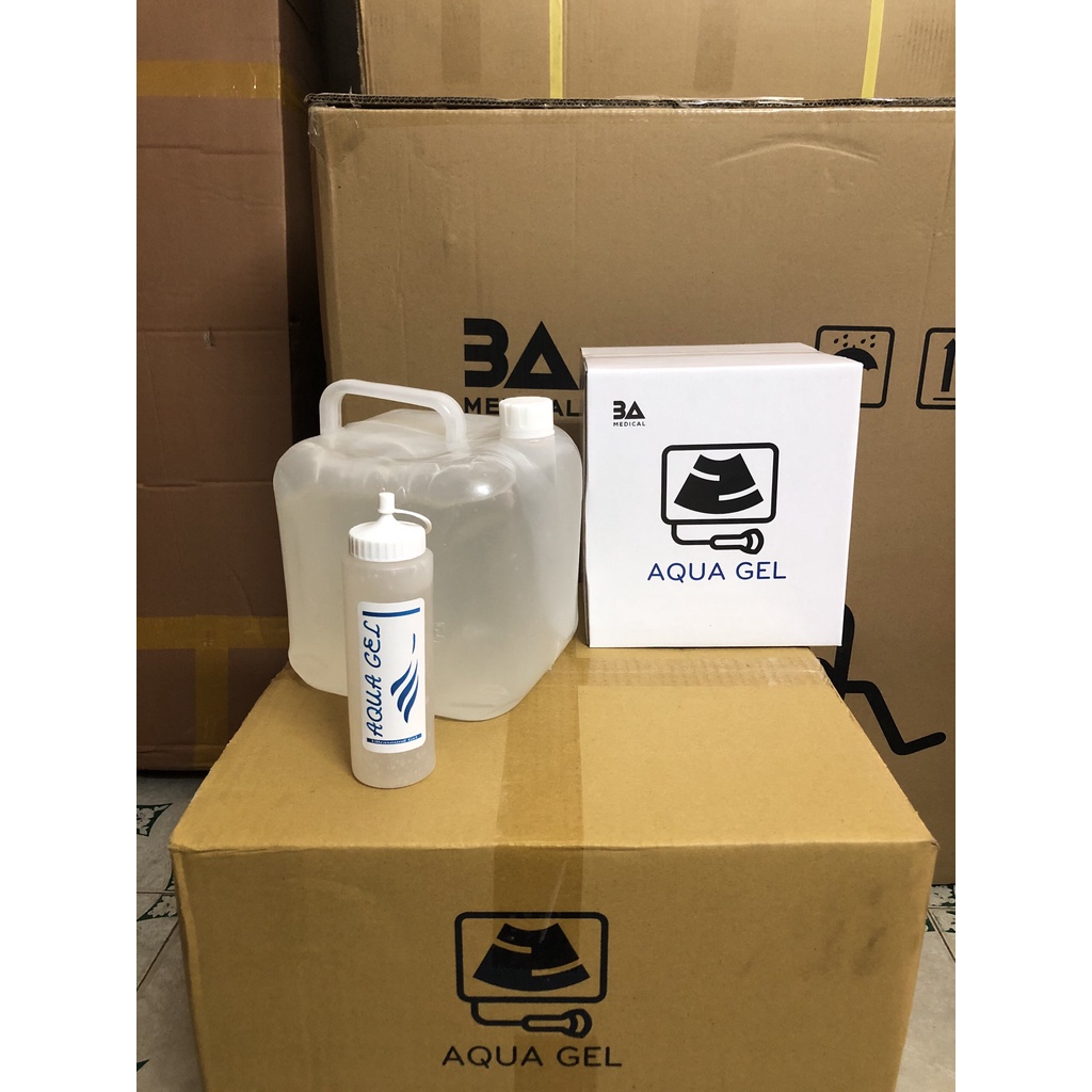 Gel Siêu Âm AQUA can 5 lít dùng triệt lông