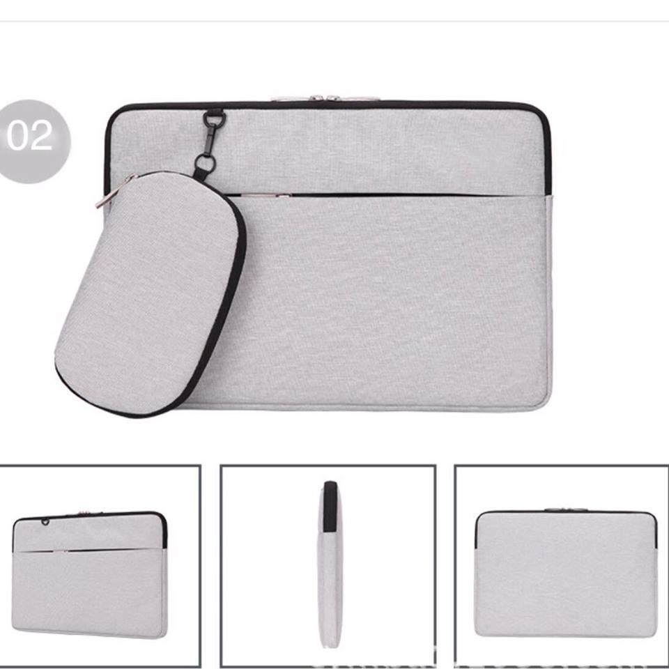 Túi chống sốc cho macbook, laptop 14 inch kèm ví đựng phụ kiện