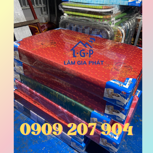 [ HCM ] NỆM BÔNG ÉP GIÁ RẺ 10 PHÂN CAO CẤP GẤP 3 SIÊU GỌN