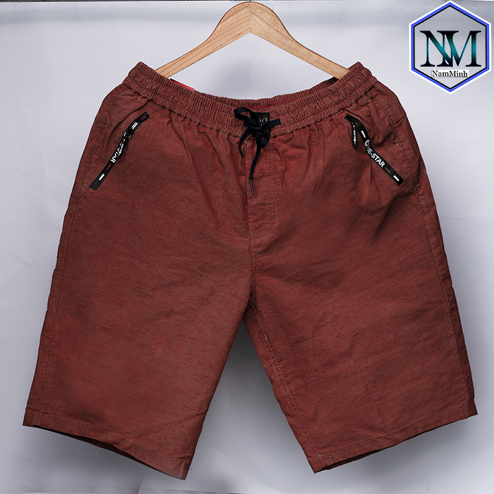 [HCM][Video+ Quà Tặng ] Quần Short Thể Thao Nam Lưng Thun Big Size (70-105 KG)Quần Short Nam Size Lớn Túi Khóa Kéo Vải Kaki Co Giản NM-H01