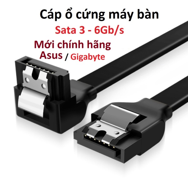 Bảng giá Cáp SATA Gigabyte và Asus cho ổ cứng máy bàn mới 100% zin theo main sata 3 6Gb/s Phong Vũ