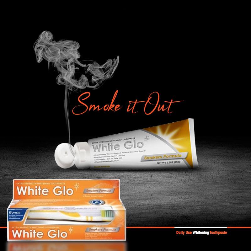 Kem đánh răng dành cho người hút thuốc White Glo Smokers' Formula Toothpaste 100ml