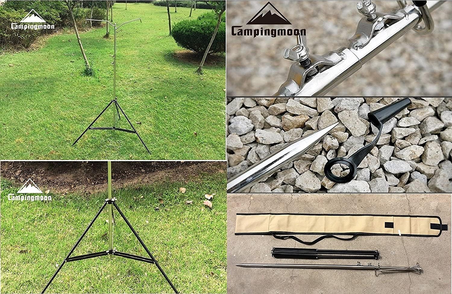 [HCM]Giá treo đèn dã ngoại Campingmoon D-243