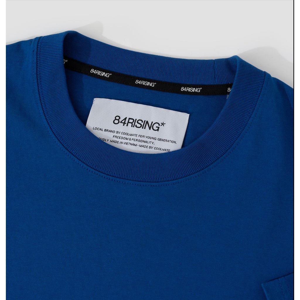 Áo thun Tshirt oversize BIG ICON BLUE - thương hiệu 84rising