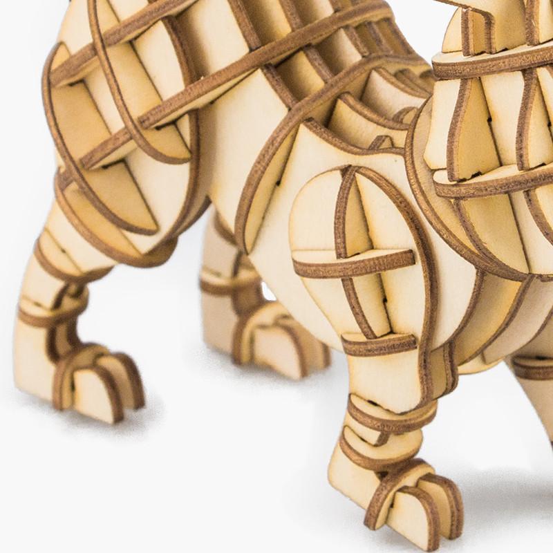 [HCM]Đồ chơi trẻ em mô hình 3D CÁC CON VẬT lắp ghép