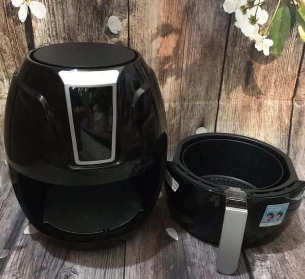 [Trả góp 0%]Nồi chiên không dầu 3.2L LOCK&LOCK - EJF361BLK