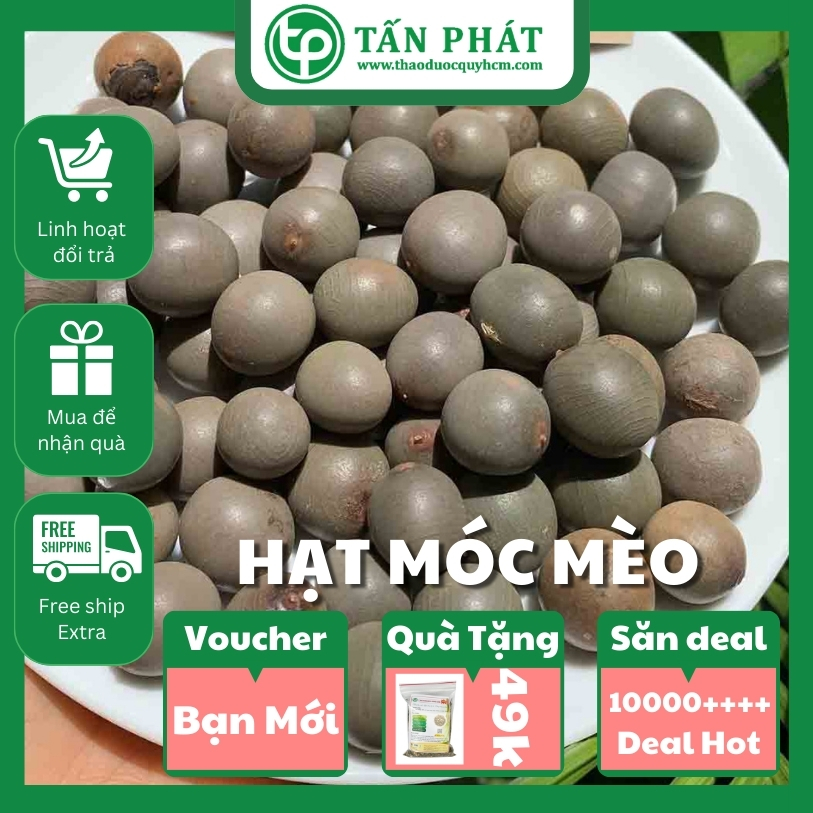 [Hàng mới về] Hạt móc mèo 500g - Tấn Phát - Hàng sạch chuyên dùng để sắc nước và pha trà cực kỳ hiệu quả