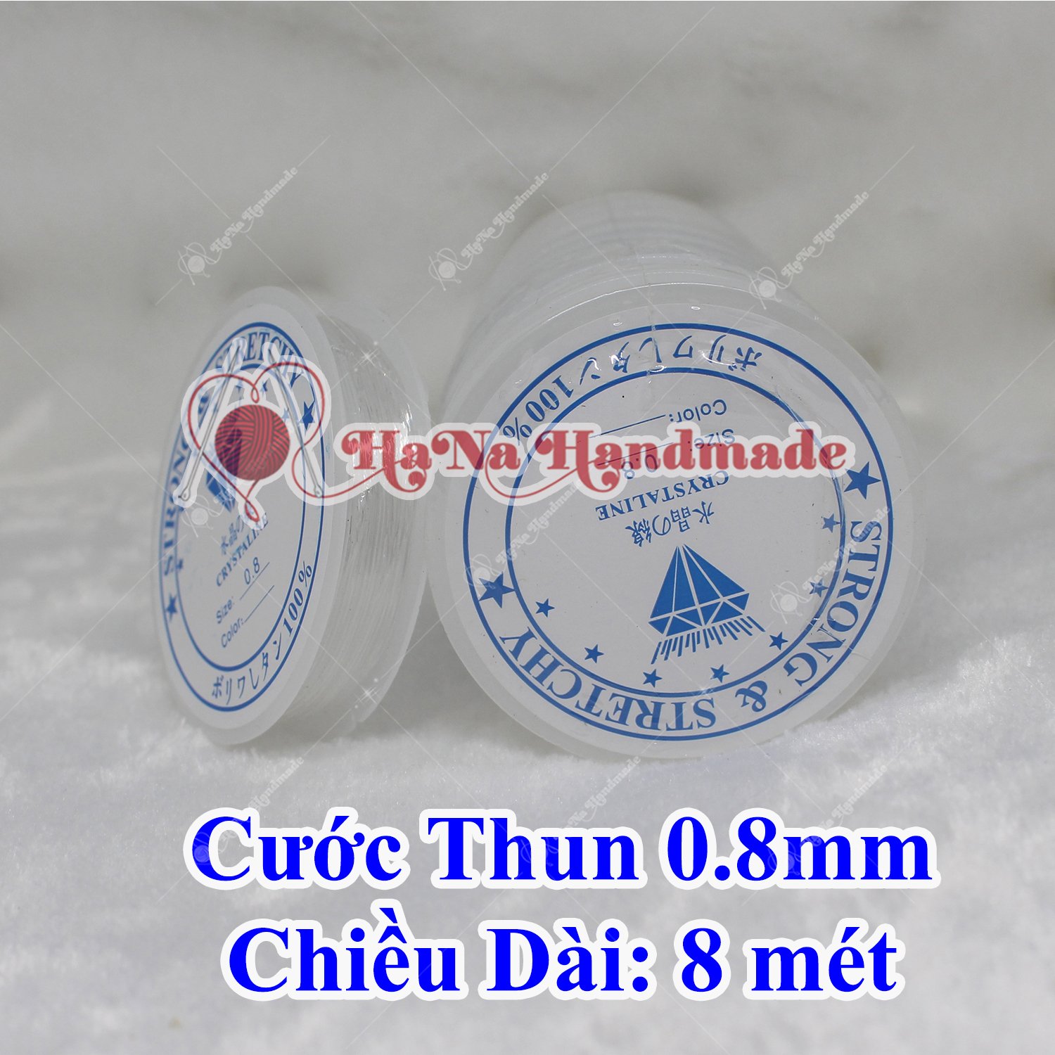 Cước thun xỏ hạt 10k/ cuộn