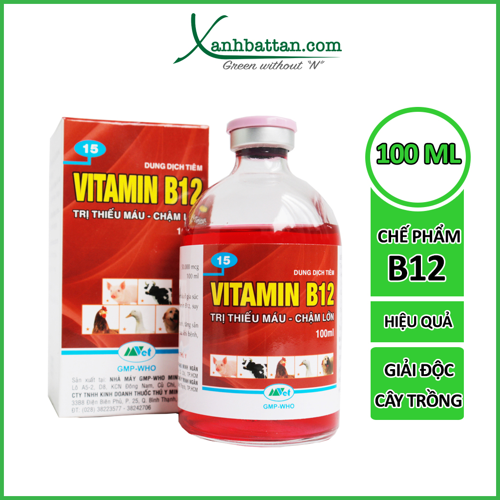 Chế Phẩm B12 Giải Độc Cho Cây Trồng 100ml