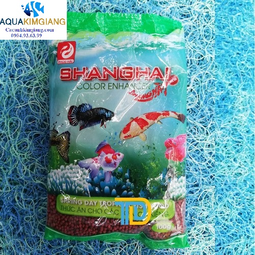 Combo 3 gói thức ăn viên cho cá cảnh gói 100g