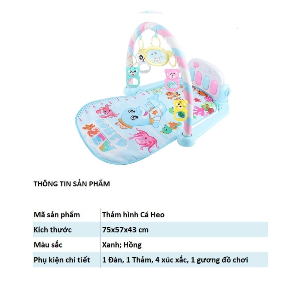 [HCM]Thảm nhạc cho bé có đàn piano mẫu mới