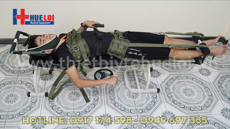 [HCM]Giường kéo dãn cột sống lưng- Giường cơ