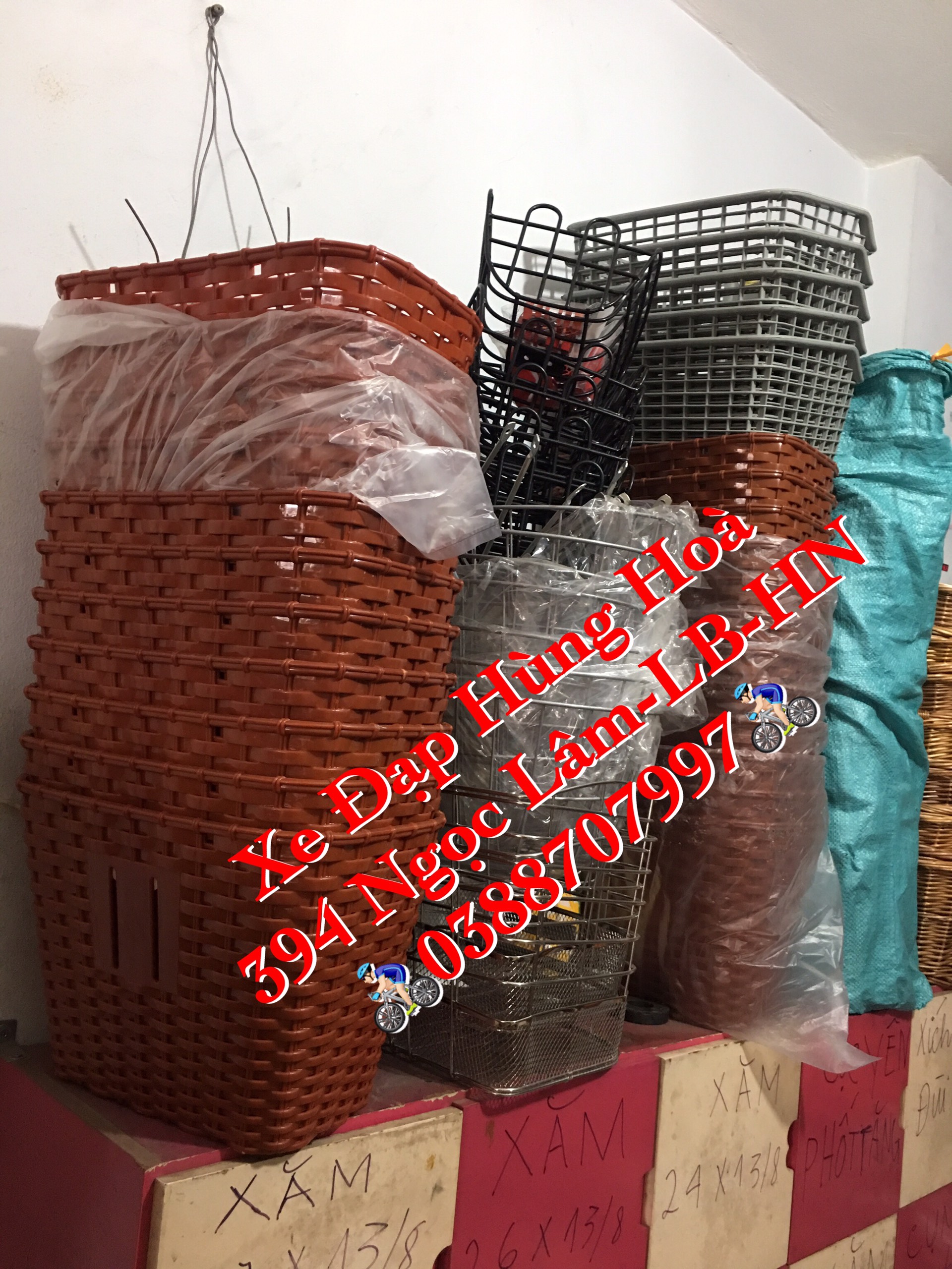 Giỏ Xe Đạp Thời Trang Cao Cấp Thống Nhất