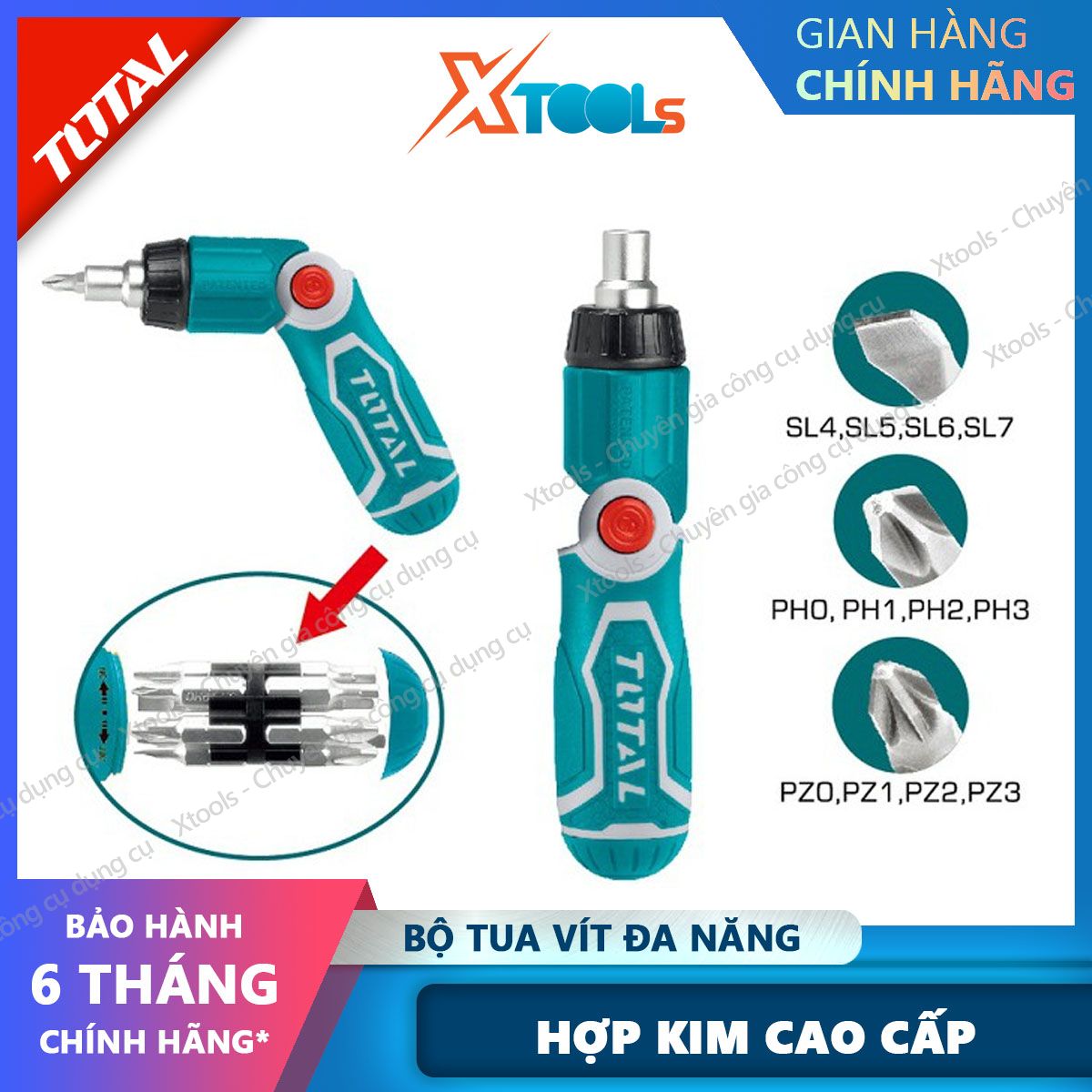 13 PCs multi-functional screwdriver set total racsd30136 smart design. Cross Head different screwdriver set