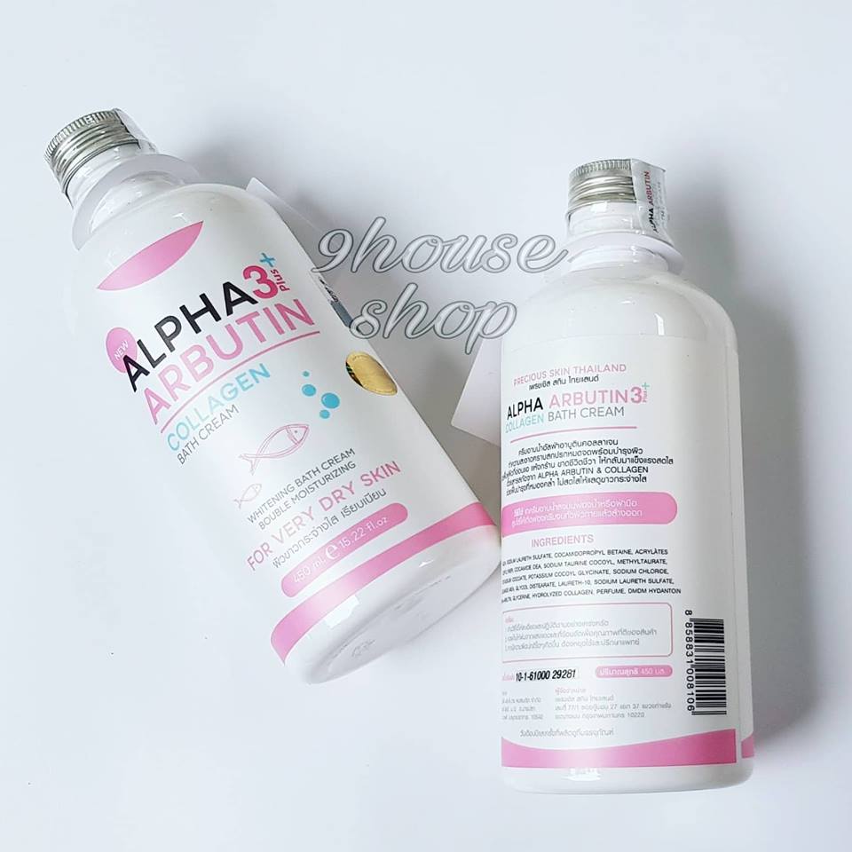(350ml) 01 Chai Sữa Tắm Alpha Arbutin Thái Lan