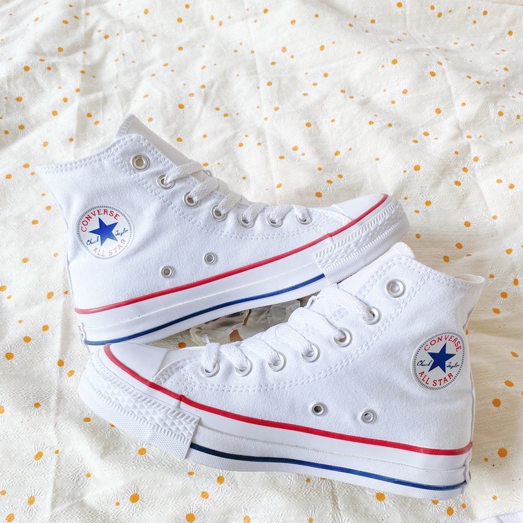 [ CHÍNH HÃNG ] giày sneaker Converse CHUCK CLASSIC ALL WHITE cao cổ
