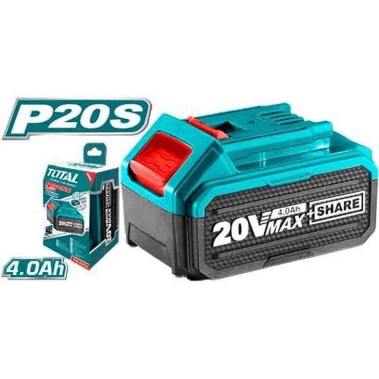 [Ảnh thật] [Chính hãng] 20V/4.0Ah Pin Lithium-Ion Total TFBLI2002