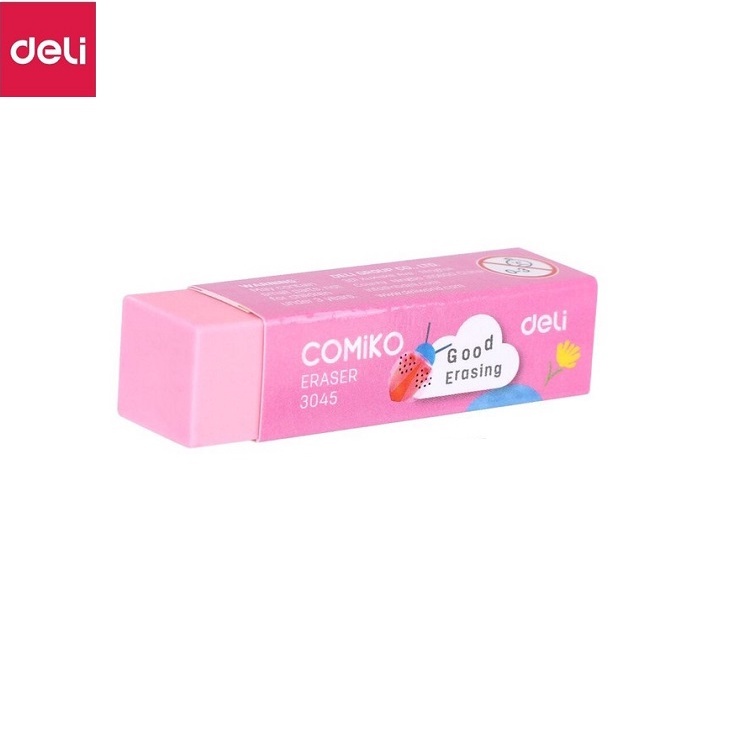 Gôm tẩy màu 4B Deli 3045 / Tẩy Comiko Deli E3045
