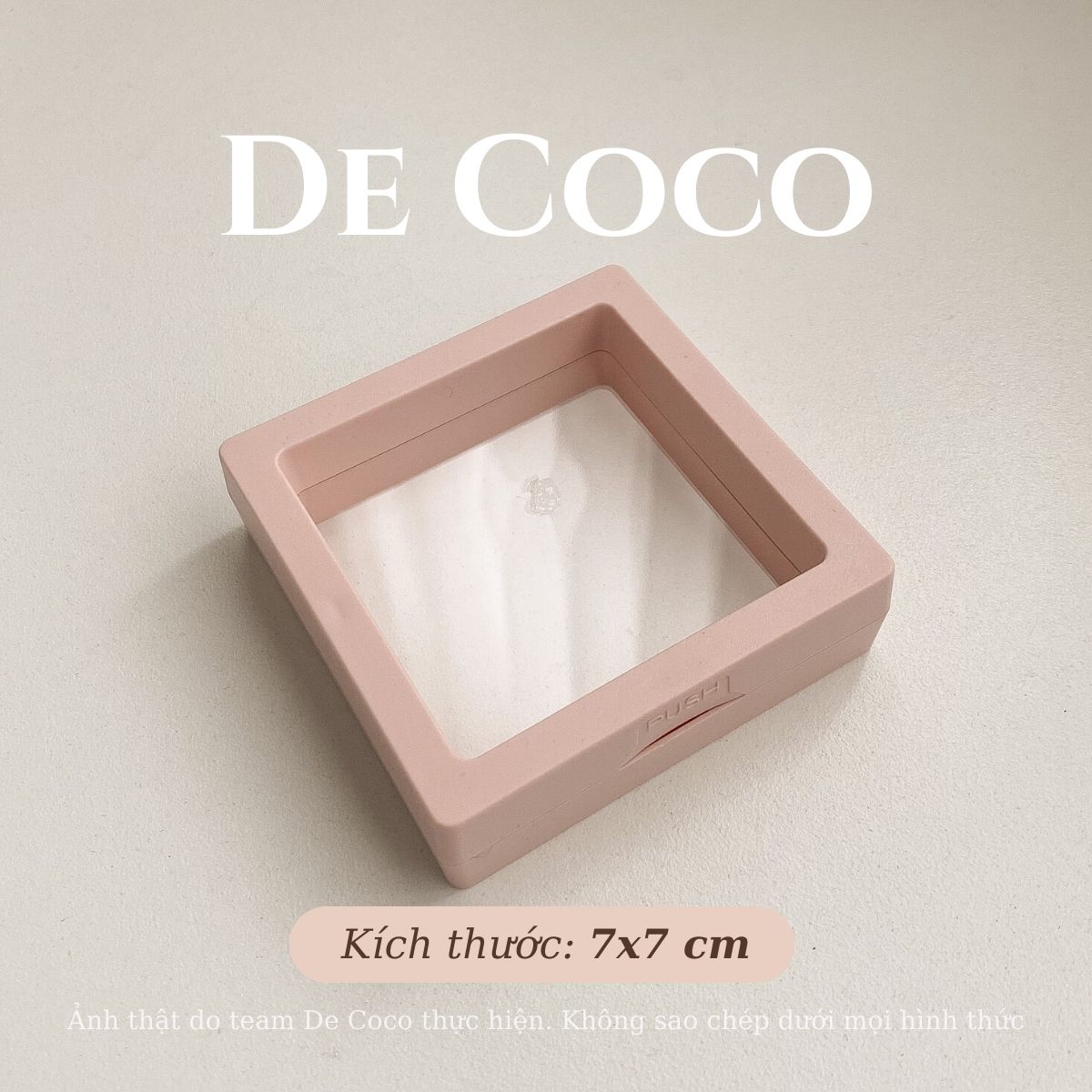 Hộp đựng trang sức chống oxy hoá De Coco