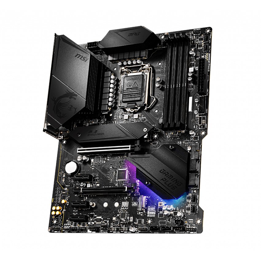 [Trả góp 0%]Mainboard MSI MPG Z490 GAMING PLUS (Intel Z490 Socket 1200 ATX 4 khe RAM DDR4)