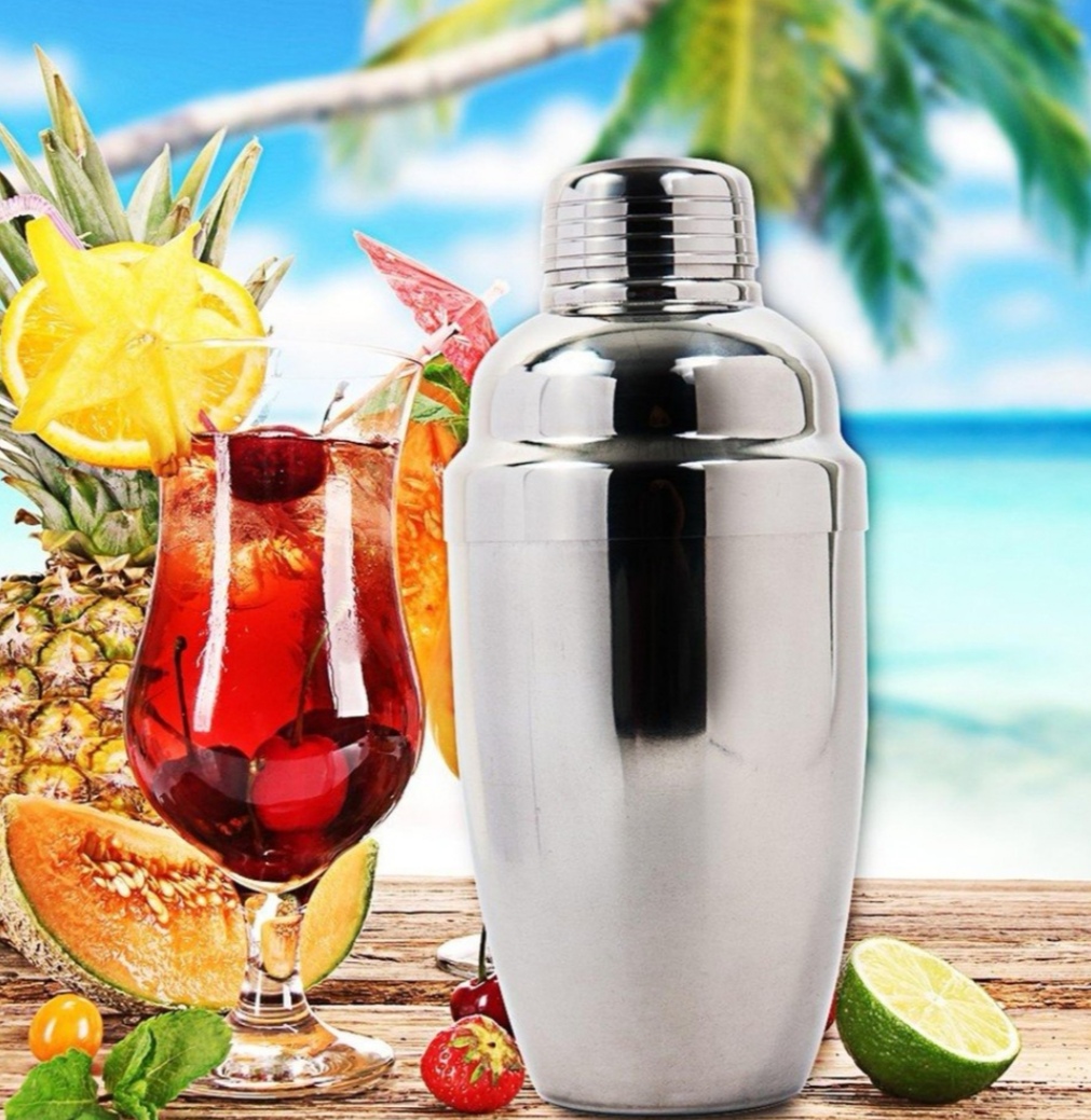 COMBO BÌNH LẮC VÀ LY ĐONG INOX/ DỤNG CỤ PHA CHẾ