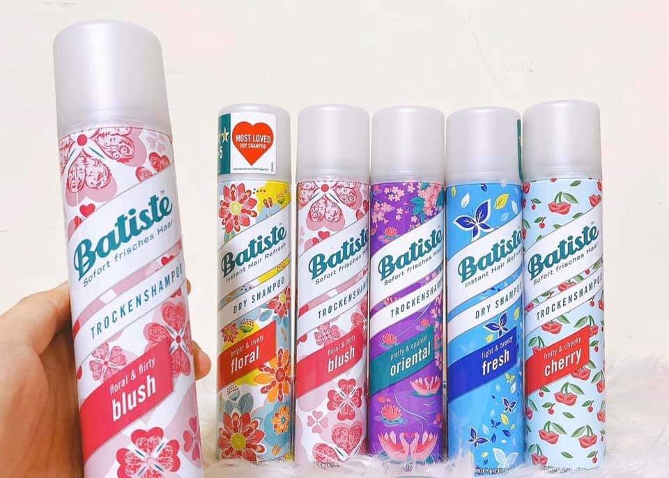 DẦU GỘI KHÔ BATISTE DRY SHAMPOO