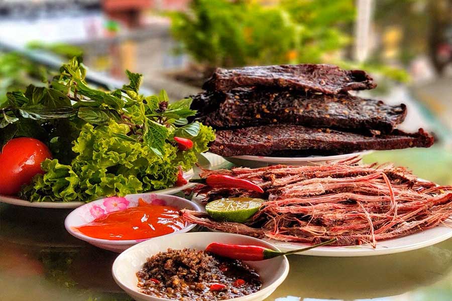 500Gr Thịt Trâu Gác Bếp Đặc Sản Tây Bắc