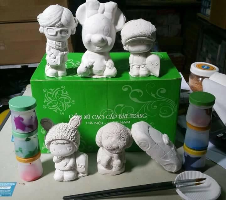 BỘ TÔ 10 TƯỢNG THẠCH CAO