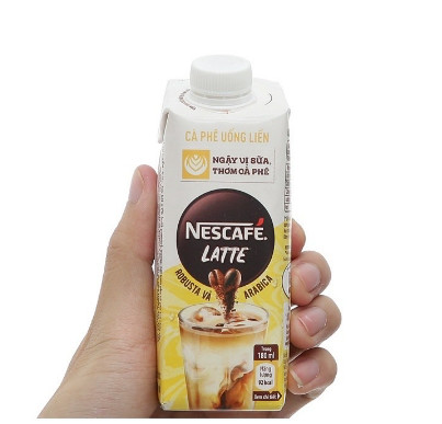 Hộp cà phê uống liền NESCAFE LATTE 180ml