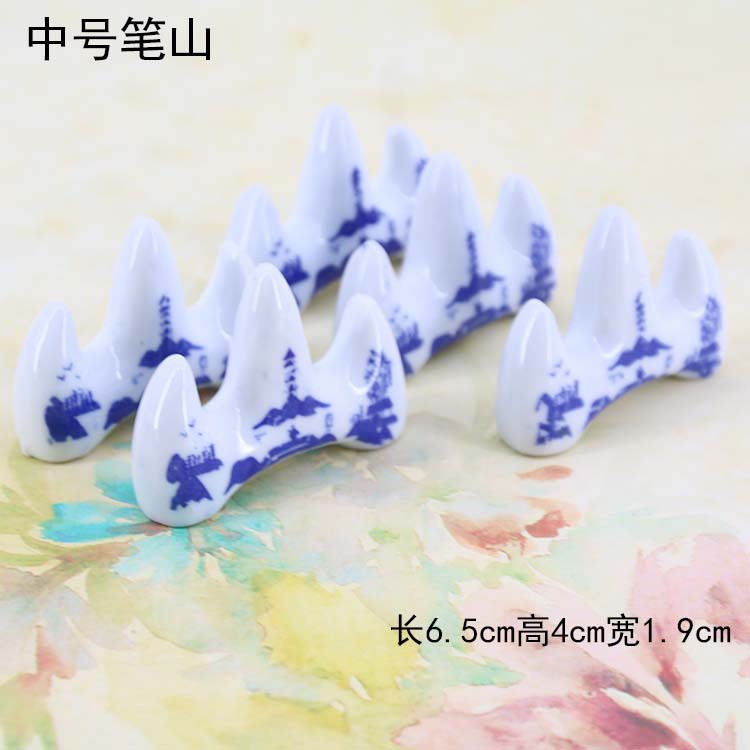 Gác Bút Sứ - Gác Bút Lông Thư Pháp Tam Sơn