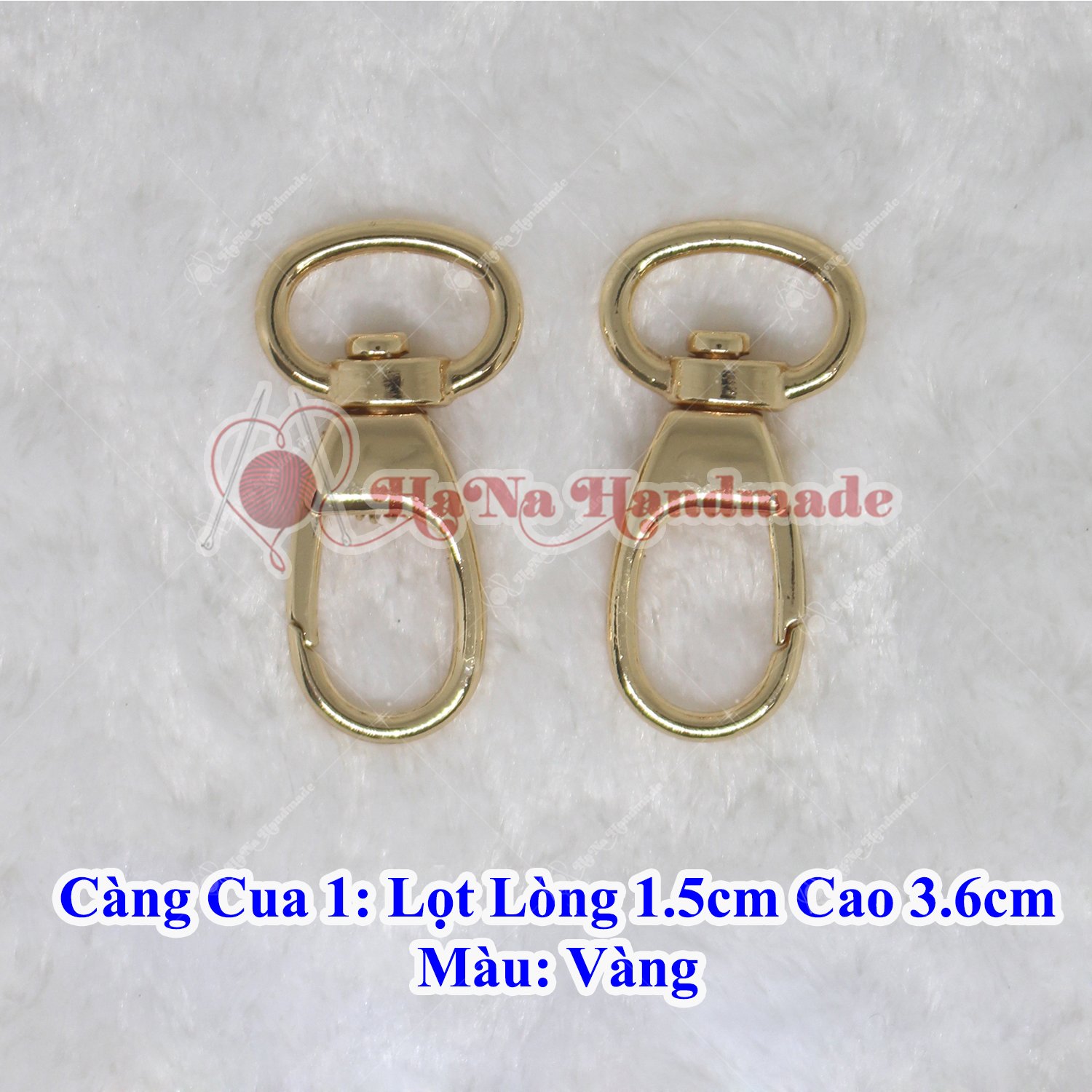 càng cua 12k gắn túi xách