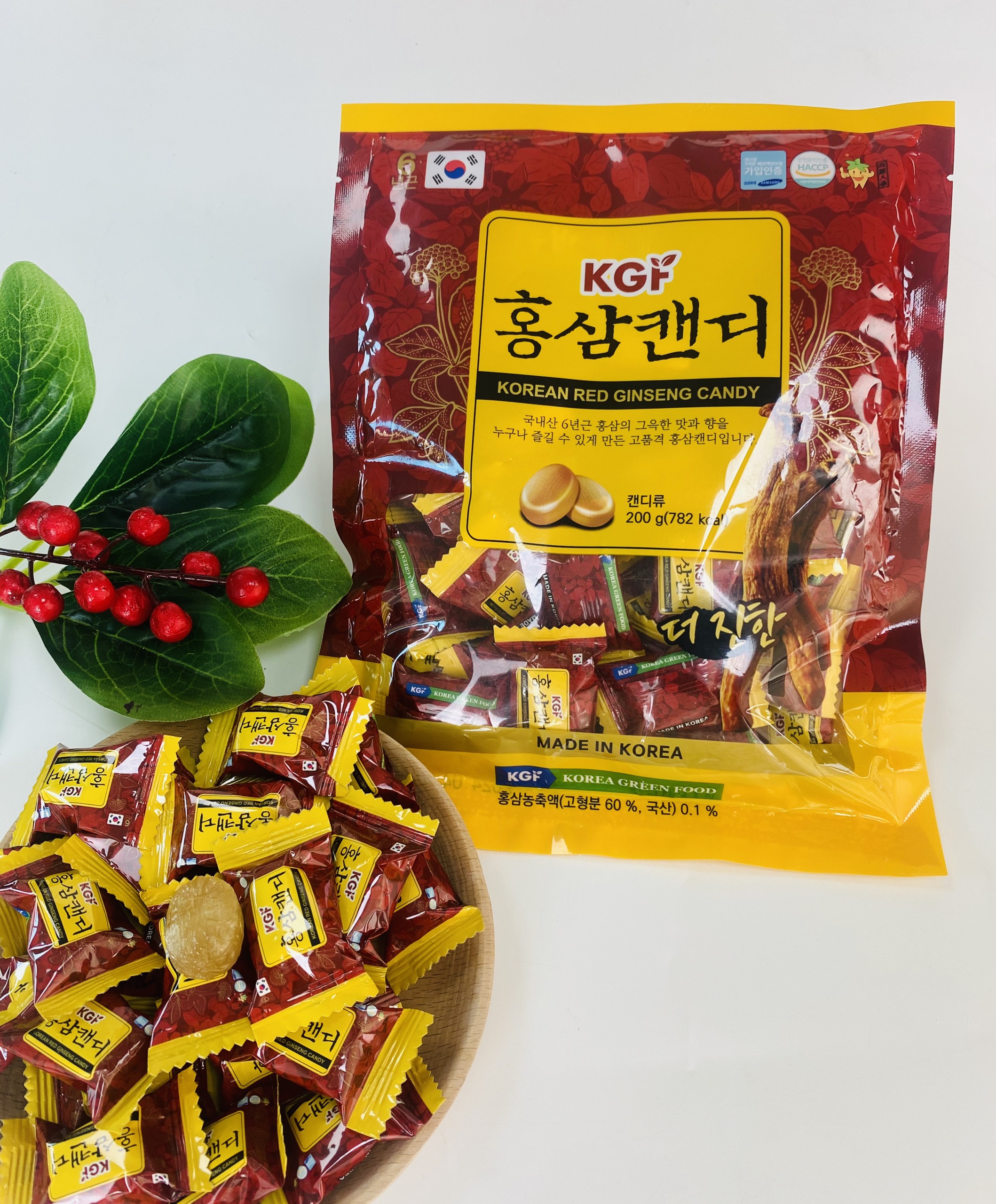 Kẹo Hồng Sâm Hàn Quốc 200 gram
