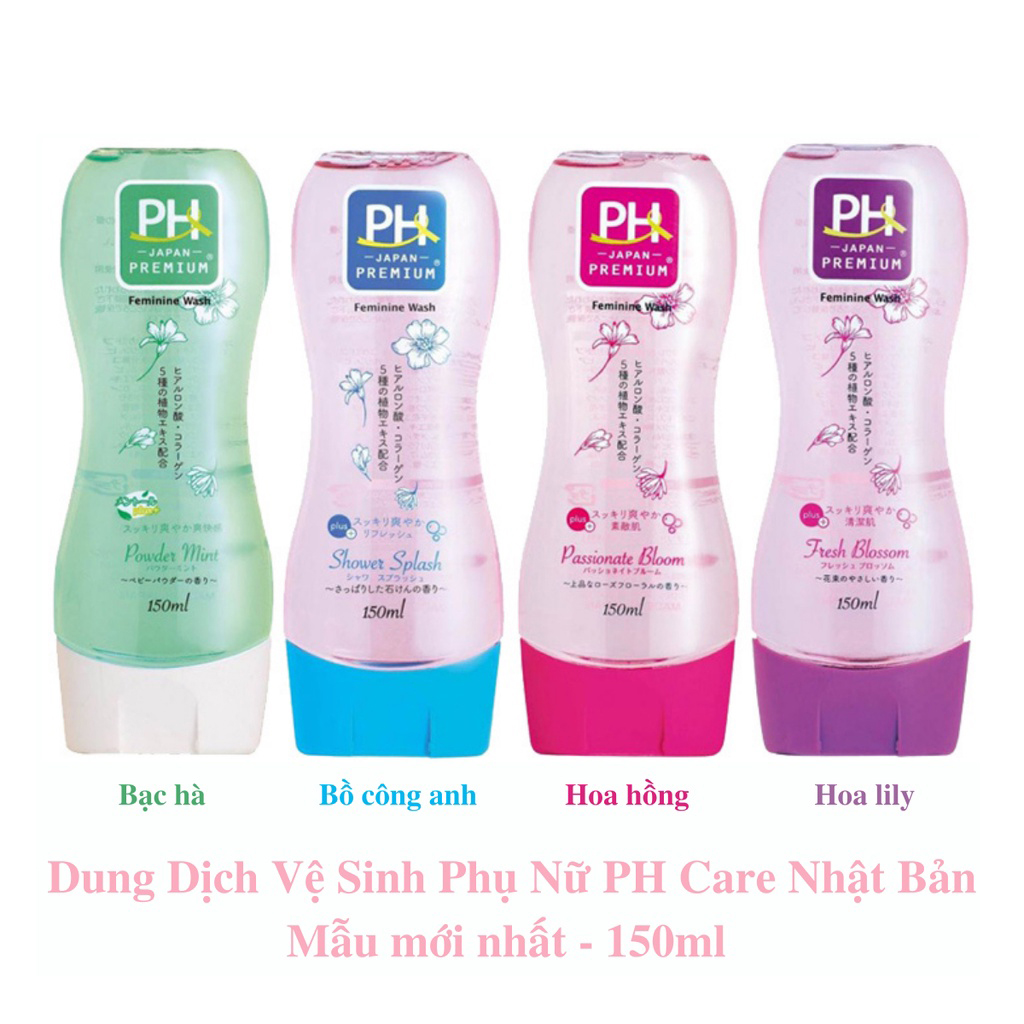 Dung Dịch Vệ Sinh Phụ Nữ PH Care Nhật Bản 150ml