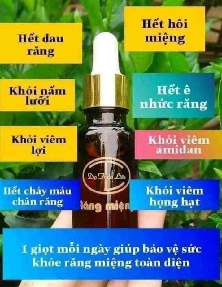 Tinh dầu răng miệng Dạ thảo liên