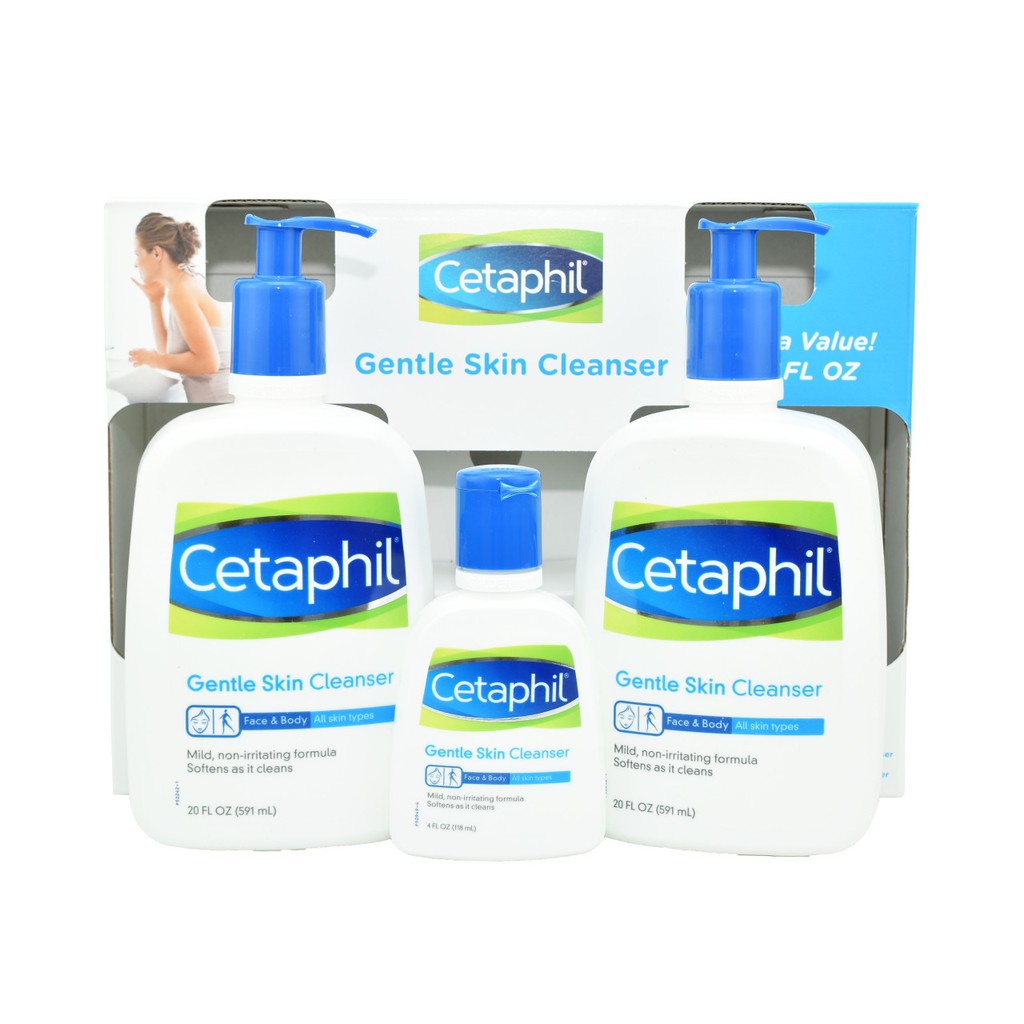 [HCM]Sửa rửa mặt dịu nhẹ Cetaphil 125ML